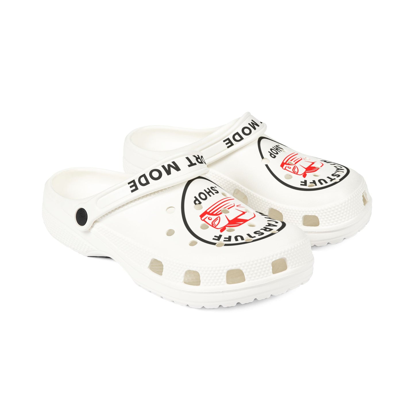 My Car Stuff “Sport Mode” EVA Foam Rubber Shoes (All-Over Print Clogs)