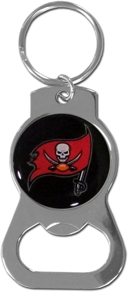 NFL Siskiyou Sports Fan Shop Tampa Bay Buccaneers Bottle Opener Key Chain One Size Team Color