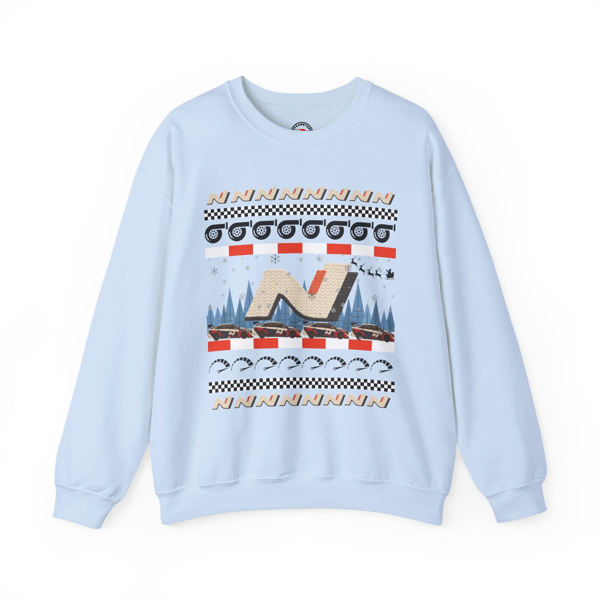 N Holiday Crewneck Sweatshirt – Unisex Heavy Blend™ Christmas Sweater