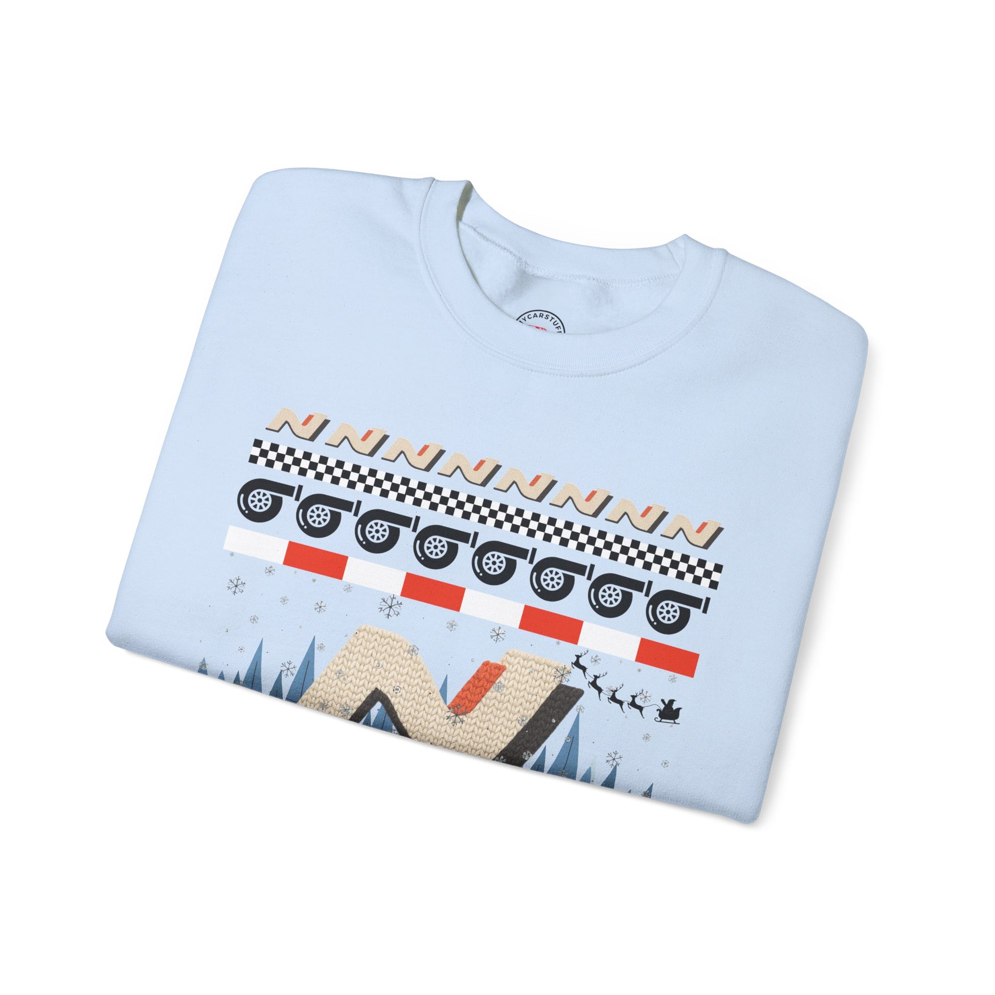 N Holiday Crewneck Sweatshirt – Unisex Heavy Blend™ Christmas Sweater