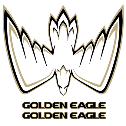 New Golden Eagle Graphics Set – Updated Hood Decal & Jeep Name Kit | Premium 3M Vinyl | Classic Golden Eagle Style