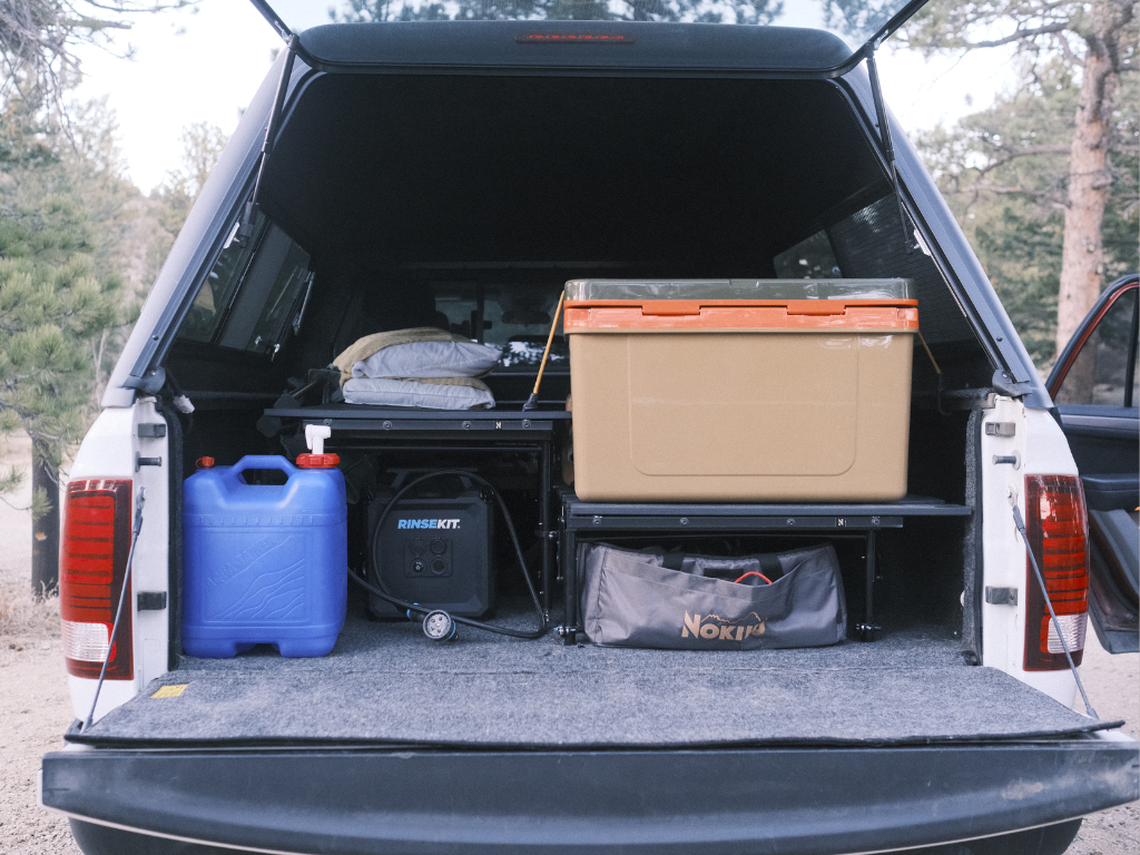 Nokhu Rack – Full-Width Adjustable Sleep & Storage Platform | Truck Bed & SUV Camping System (Nokhu 50 & Nokhu 60) 