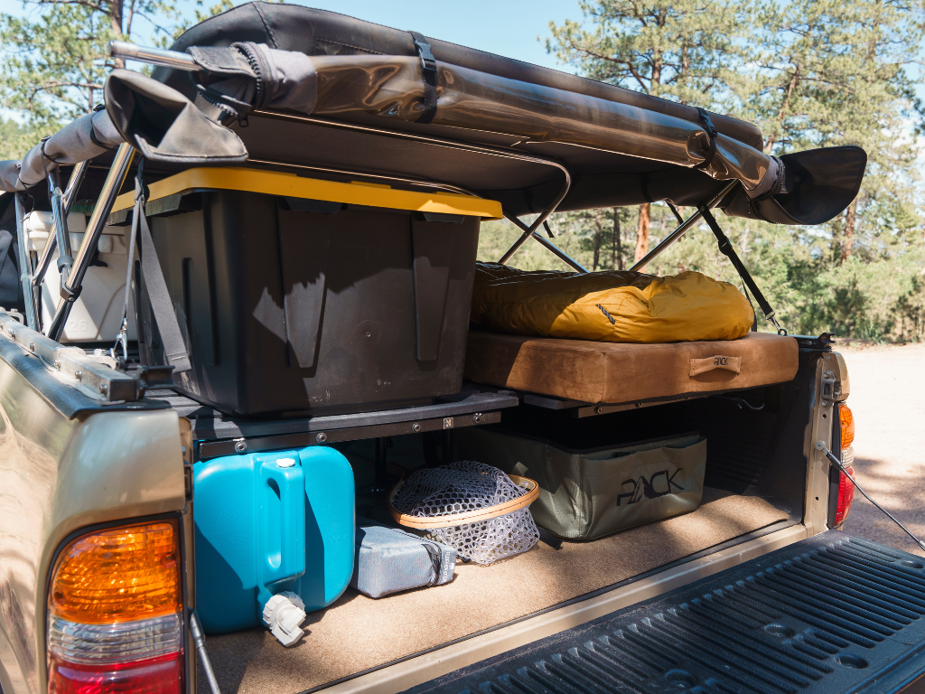 Nokhu Rack – Full-Width Adjustable Sleep & Storage Platform | Truck Bed & SUV Camping System (Nokhu 50 & Nokhu 60) 