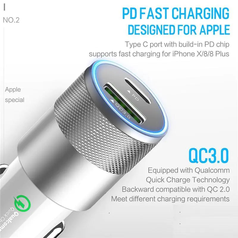 Fast Car Phone Charger