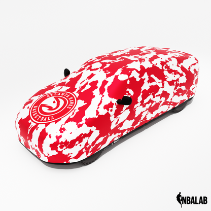 Officially Licensed Atlanta Hawks Camouflage Car Covers – Indoor & Outdoor | NBA Protection | HeroCovers