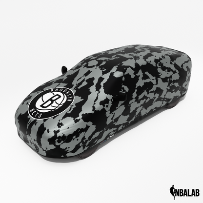 Officially Licensed Brooklyn NETS Camouflage Car Covers – Indoor & Outdoor | NBA Protection | HeroCovers