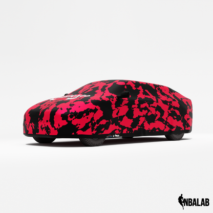 Officially Licensed Chicago Bulls Comouflage Car Covers – Indoor & Outdoor | NBA Protection | HeroCovers