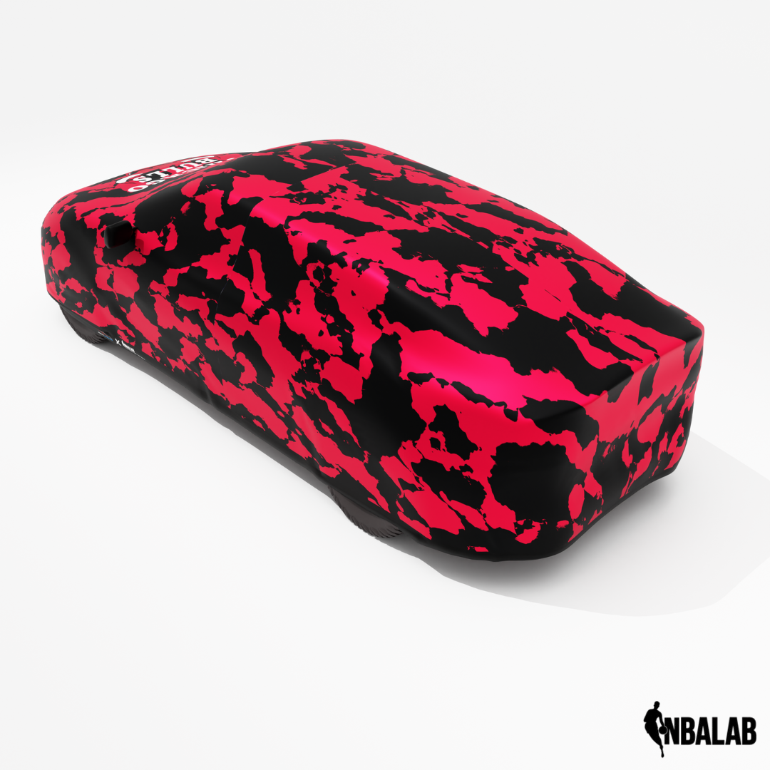 Officially Licensed Chicago Bulls Comouflage Car Covers – Indoor & Outdoor | NBA Protection | HeroCovers