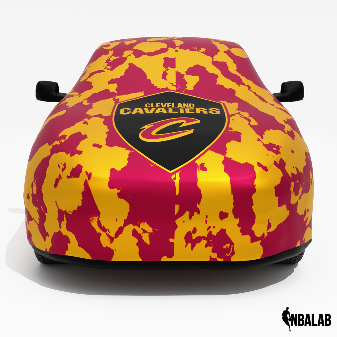 Officially Licensed Cleveland Comouflage Car Covers – Indoor & Outdoor | NBA Protection | HeroCovers