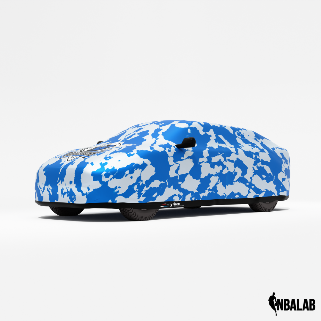 Officially Licensed Dallas Mavericks Comouflage Car Covers – Indoor & Outdoor | NBA Protection | HeroCovers