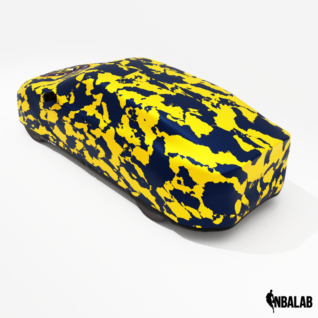 Officially Licensed Denver Nuggets Comouflage Car Covers – Indoor & Outdoor | NBA Protection | HeroCovers