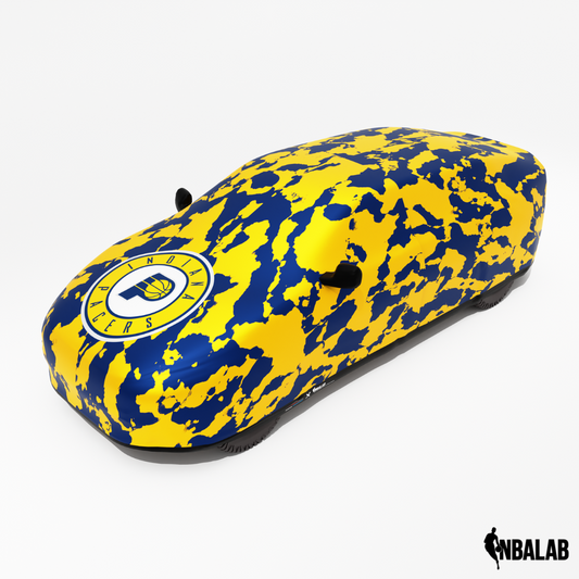 Officially Licensed Indiana Pacers Comouflage Car Covers – Indoor & Outdoor | NBA Protection | HeroCovers