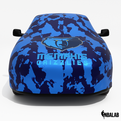 Officially Licensed Memphis Grizzlies Camouflage Car Covers – Indoor & Outdoor | NBA Protection | HeroCovers