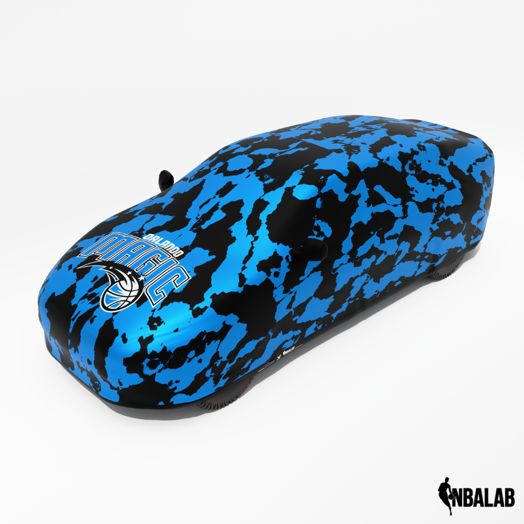 Officially Licensed Orlando Magic Comouflage Car Covers – Indoor & Outdoor | NBA Protection | HeroCovers