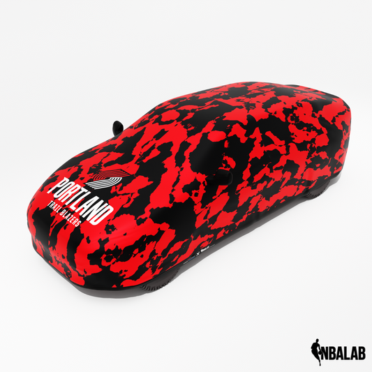 Officially Licensed Portland Trailblazers Comouflage Car Covers – Indoor & Outdoor | NBA Protection | HeroCovers