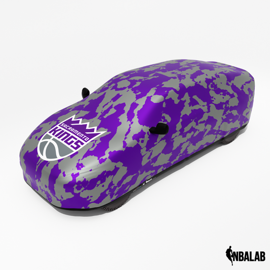 Officially Licensed Sacramento Comouflage Car Covers – Indoor & Outdoor | NBA Protection | HeroCovers