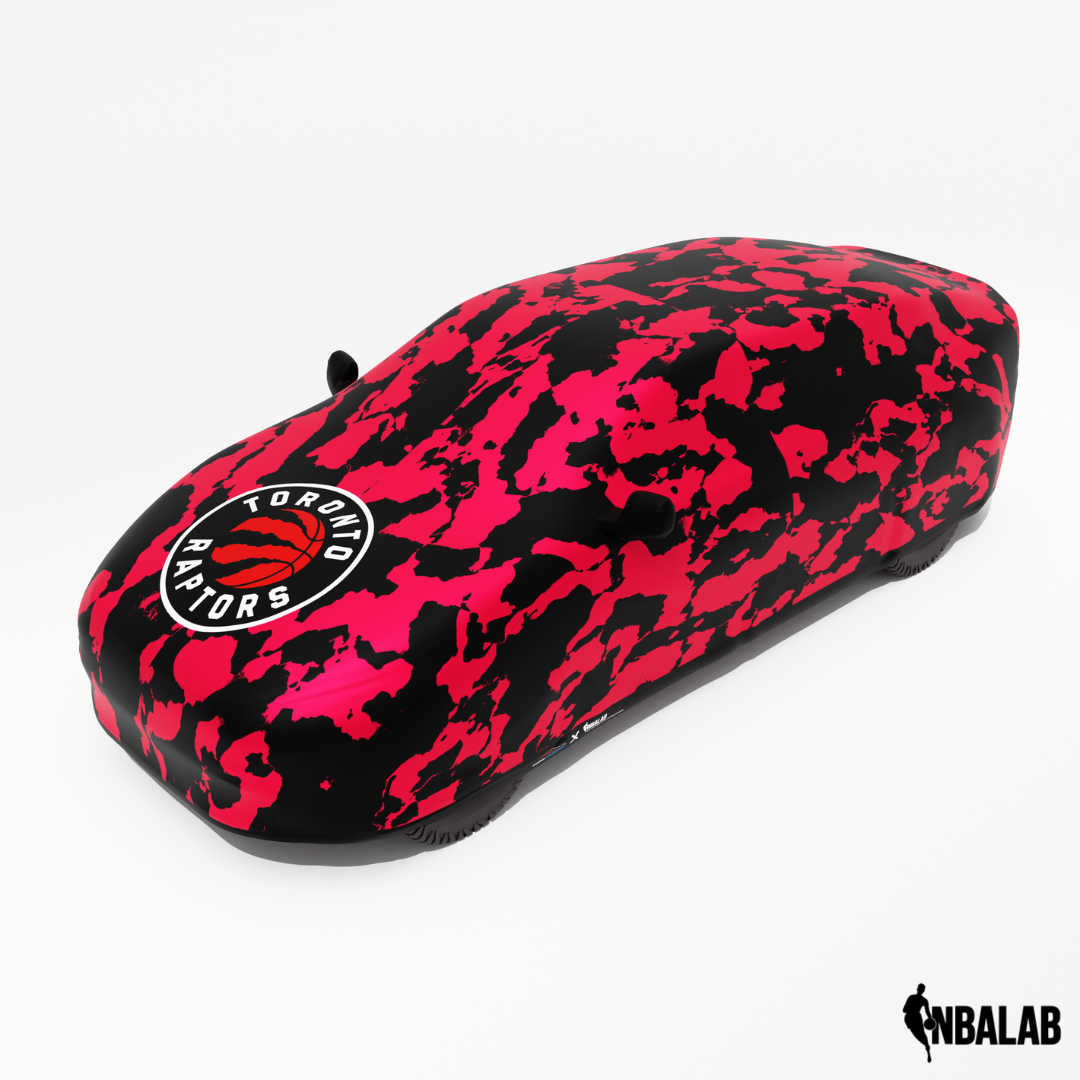 Officially Licensed Toronto Raptors Comouflage Car Covers – Indoor & Outdoor | NBA Protection | HeroCovers