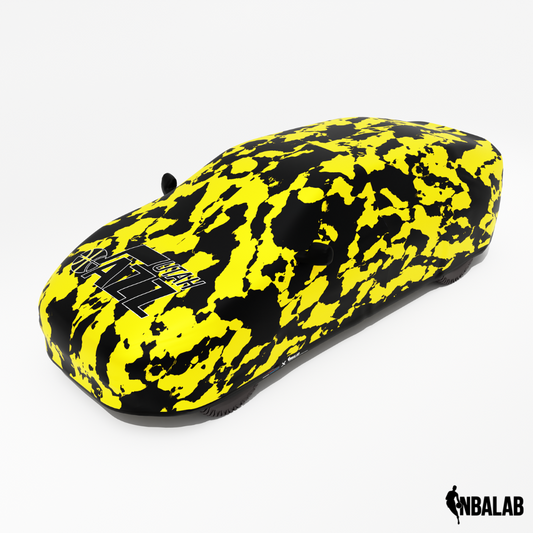 Officially Licensed Utah Jazz Comouflage Car Covers – Indoor & Outdoor | NBA Protection | HeroCovers