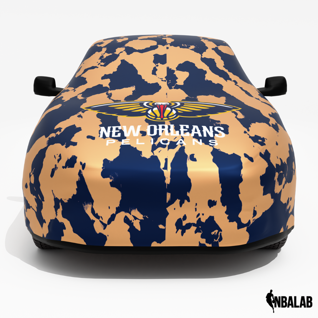 Officially Licensed New Orleans Comouflage Car Covers – Indoor & Outdoor | NBA Protection | HeroCovers