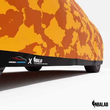 Officially Licensed Phoenix Suns Camouflage Car Covers – Indoor & Outdoor | NBA Protection | HeroCovers