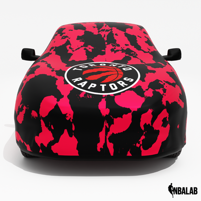 Officially Licensed Toronto Raptors Comouflage Car Covers – Indoor & Outdoor | NBA Protection | HeroCovers