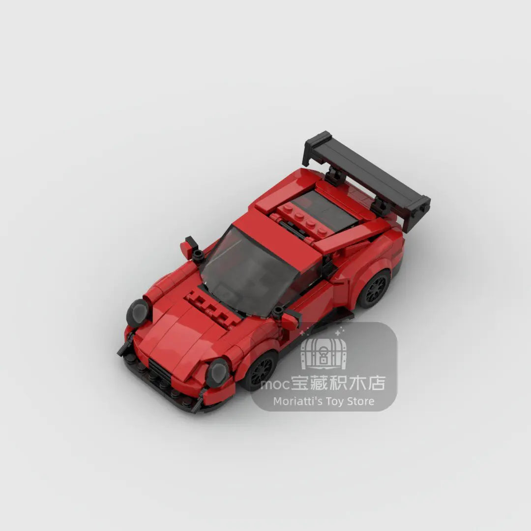 Racing Sports Vehicle Brick Building Blocks