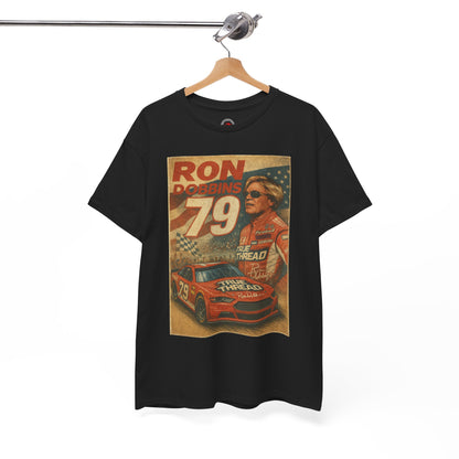 Ron Dobbins #79 Vintage Racing Tribute Tee – Classic Heavy Cotton