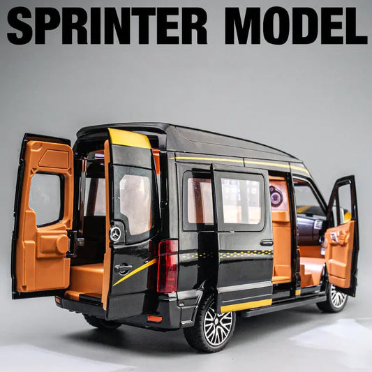 Sprinter MPV Diecast Model with Light