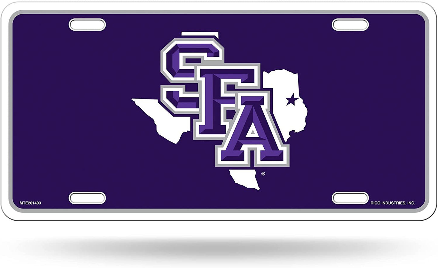 Stephen F Austin University Lumberjacks Metal Auto Tag License Plate, Logo Design, 6x12 Inch