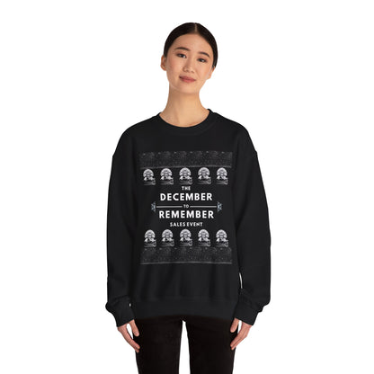 The December to Remember Sales Event Holiday Sweatshirt – Unisex Heavy Blend™ Crewneck