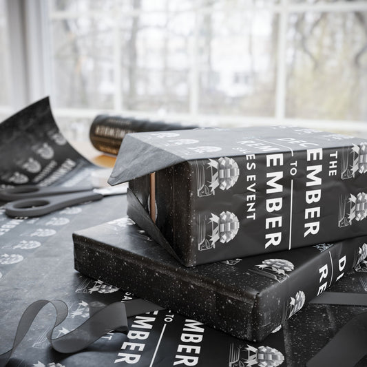 The December to Remember Sales Event Holiday Wrapping Paper – Festive Christmas Gift Wrap for Car Lovers