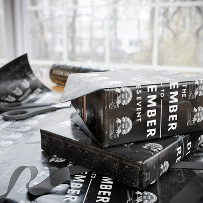 The December to Remember Sales Event Holiday Wrapping Paper – Festive Christmas Gift Wrap for Car Lovers