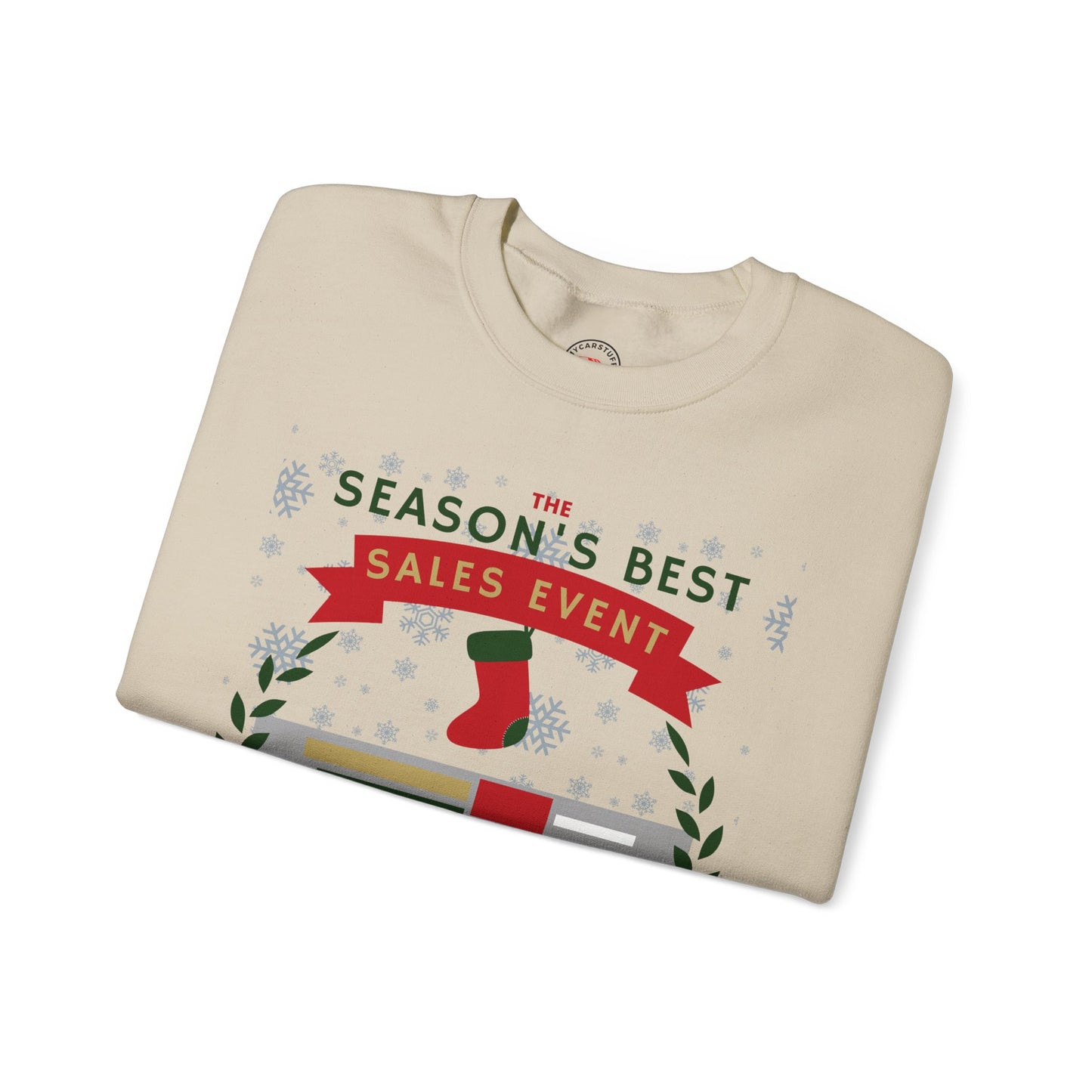The Season's Best Sales Event Holiday Sweatshirt – Unisex Heavy Blend™ Crewneck