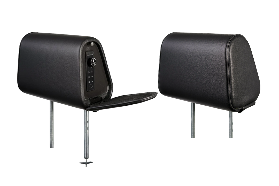 The Vulcan Headrest Safe Bundle Our Flagship Model; Best Option for Trucks and SUVs