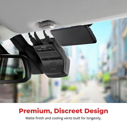 Thinkware U3000 Pro 2CH 4K + 2K Dash Cam with OBD-II