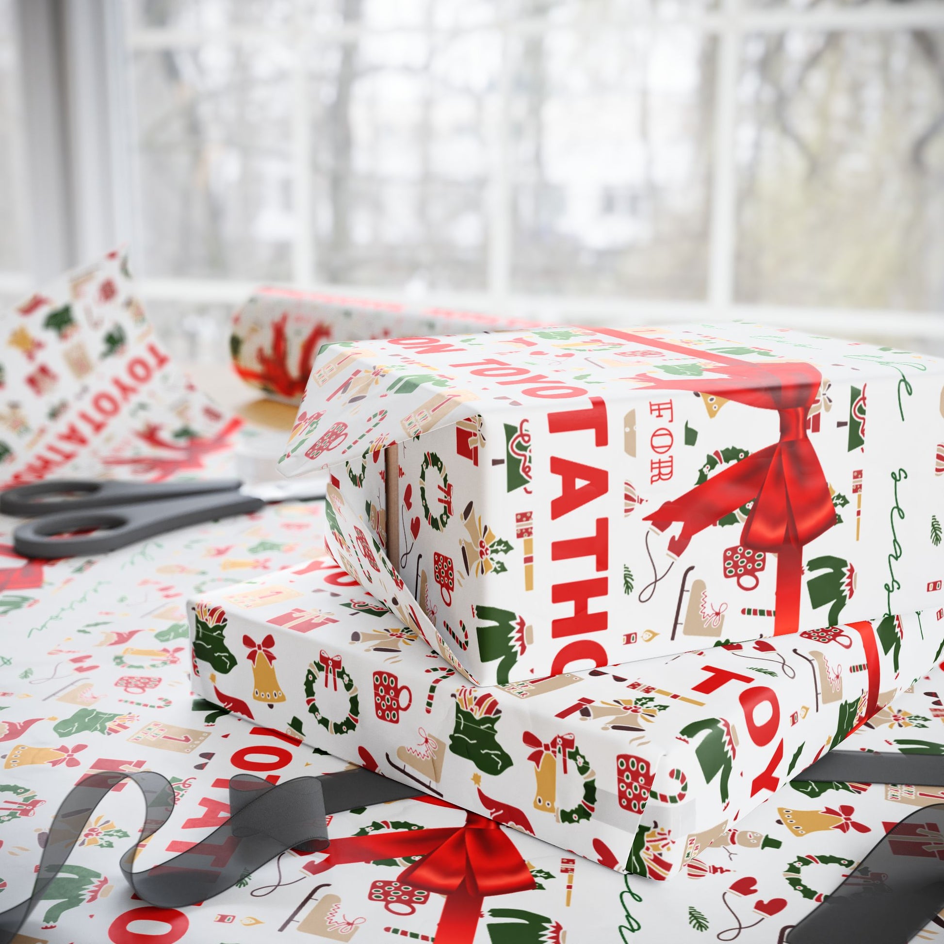 Tis the Season for Toyotathon Holiday Wrapping Paper – Festive Christmas Gift Wrap for Car Lovers