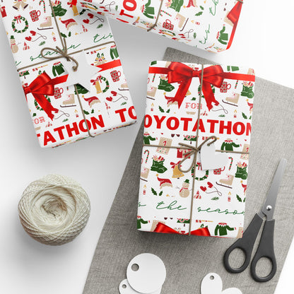 Tis the Season for Toyotathon Holiday Wrapping Paper – Festive Christmas Gift Wrap for Car Lovers
