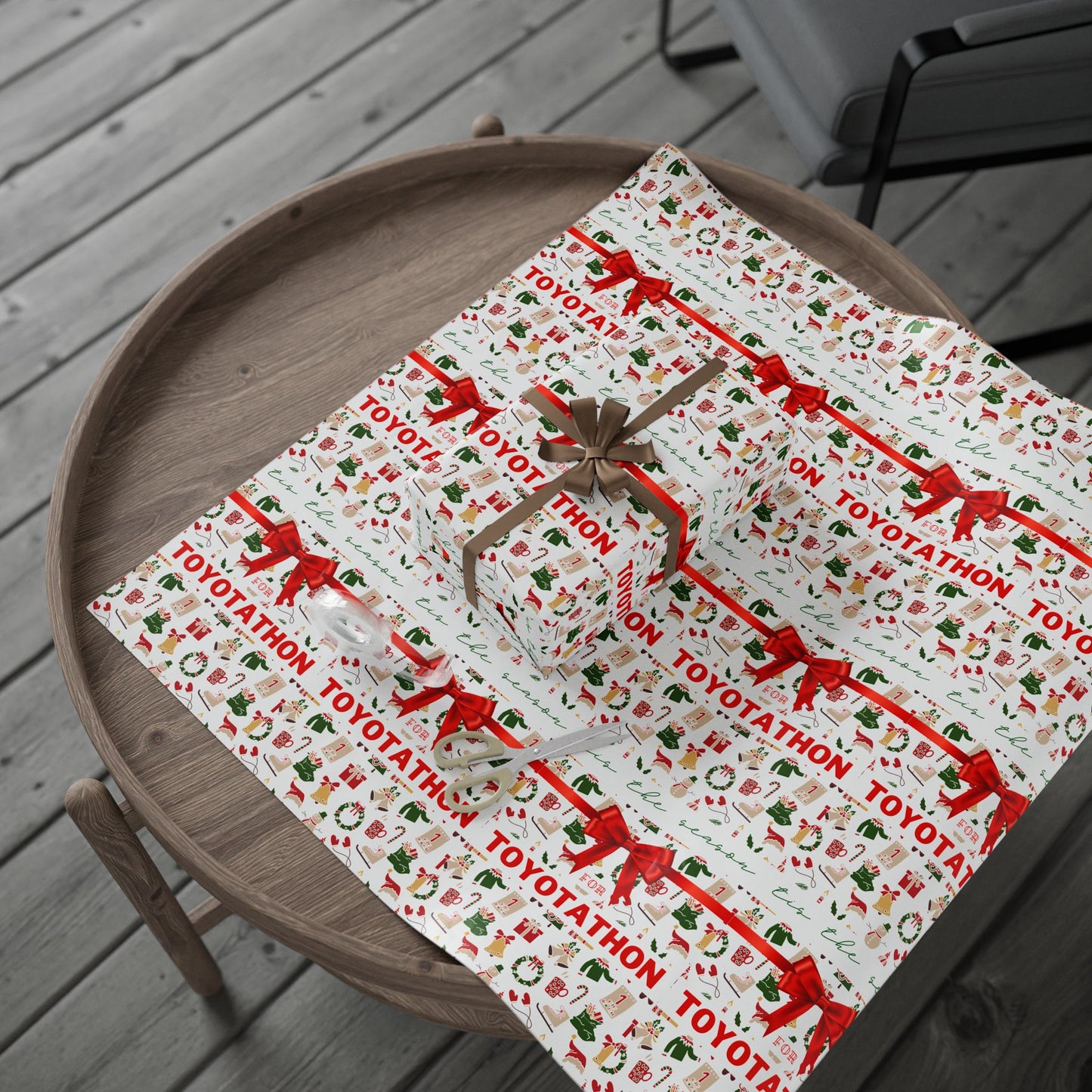 Tis the Season for Toyotathon Holiday Wrapping Paper – Festive Christmas Gift Wrap for Car Lovers