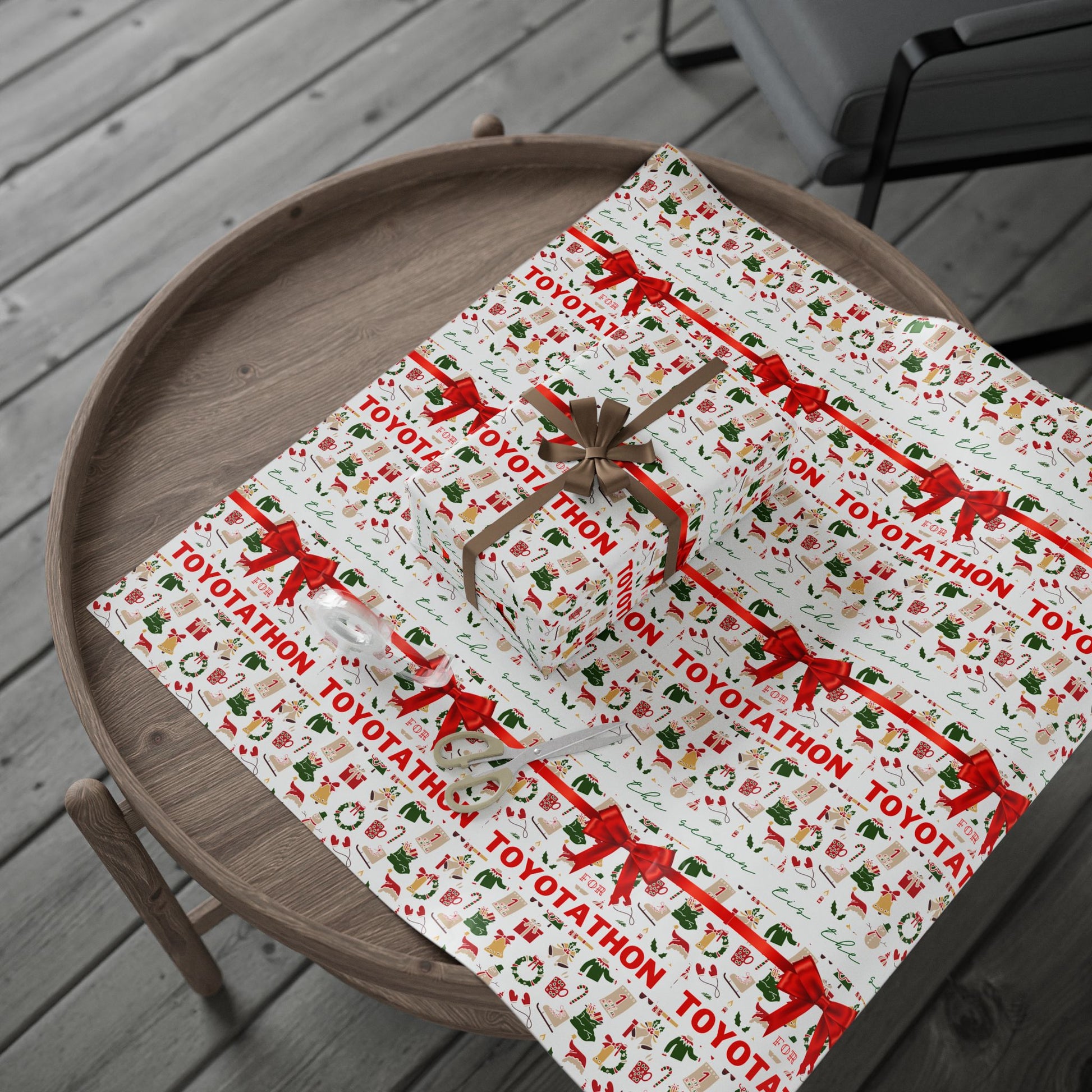 Tis the Season for Toyotathon Holiday Wrapping Paper – Festive Christmas Gift Wrap for Car Lovers