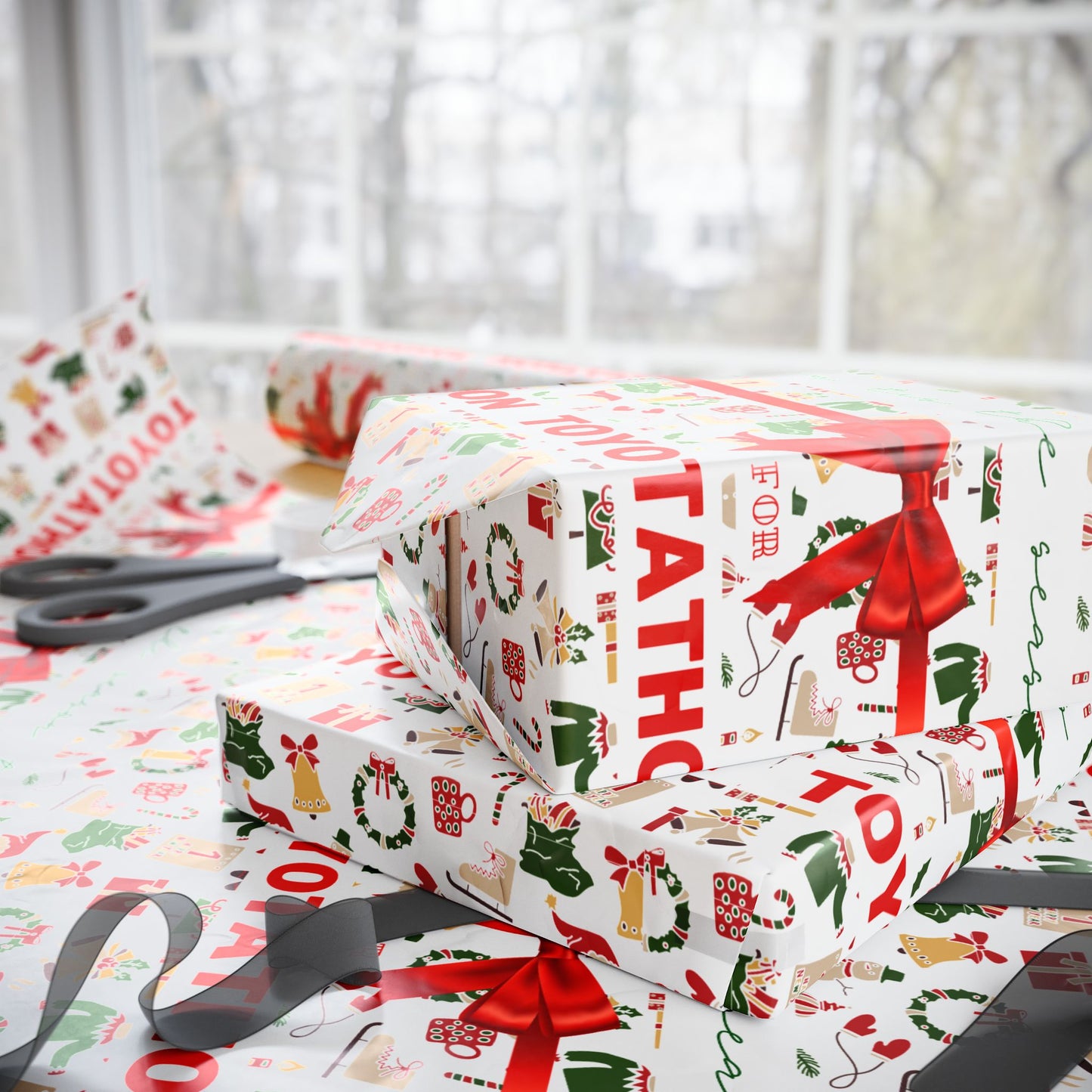 Tis the Season for Toyotathon Holiday Wrapping Paper – Festive Christmas Gift Wrap for Car Lovers