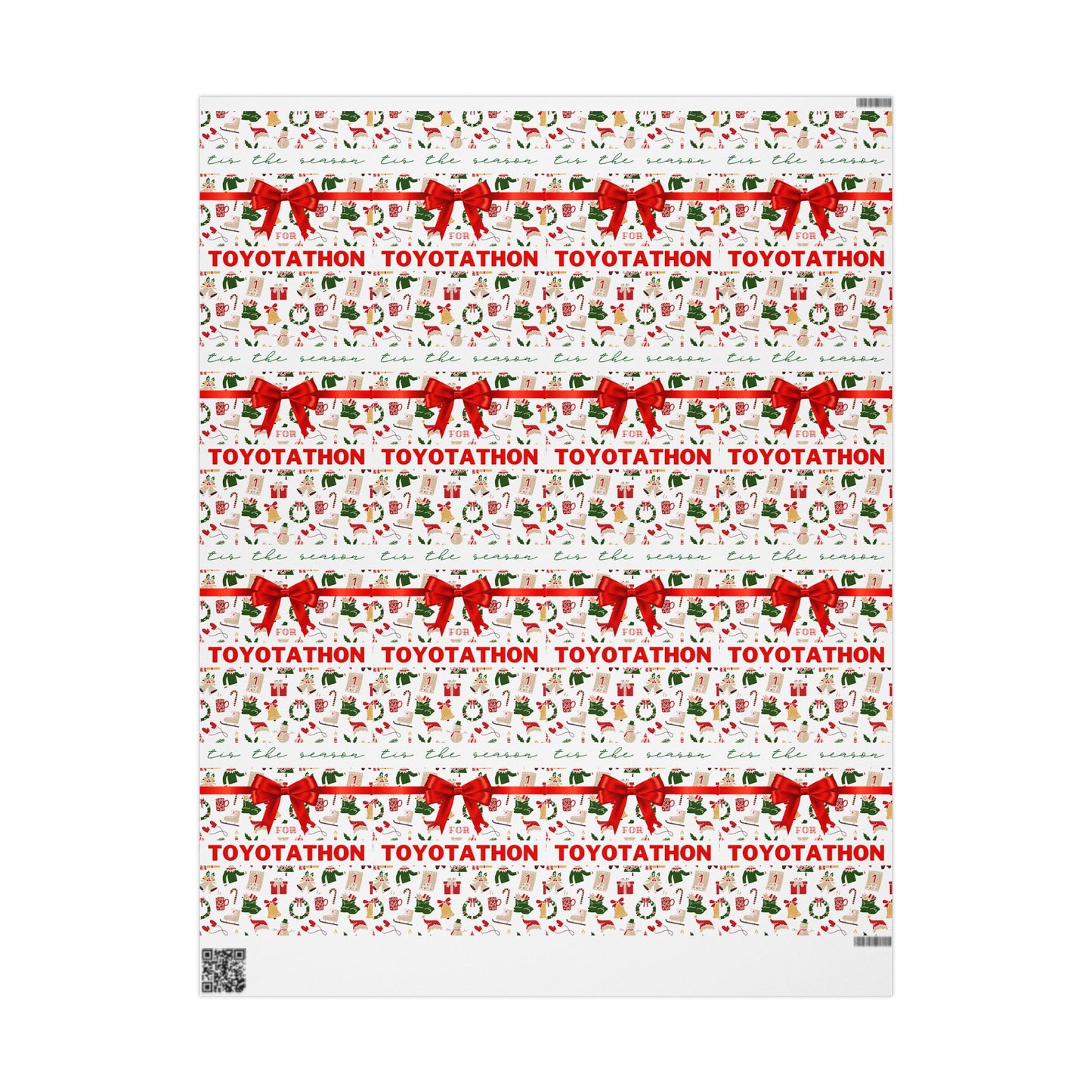 Tis the Season for Toyotathon Holiday Wrapping Paper – Festive Christmas Gift Wrap for Car Lovers