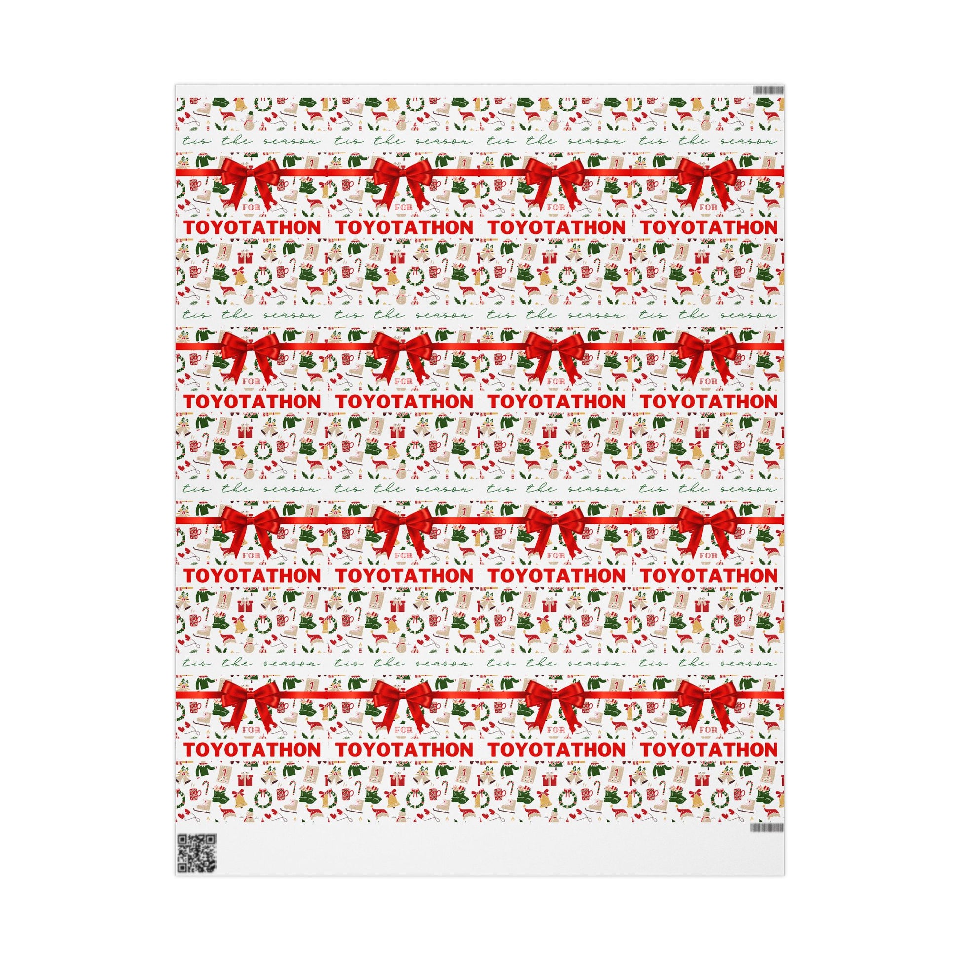 Tis the Season for Toyotathon Holiday Wrapping Paper – Festive Christmas Gift Wrap for Car Lovers