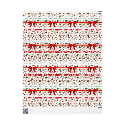 Tis the Season for Toyotathon Holiday Wrapping Paper – Festive Christmas Gift Wrap for Car Lovers