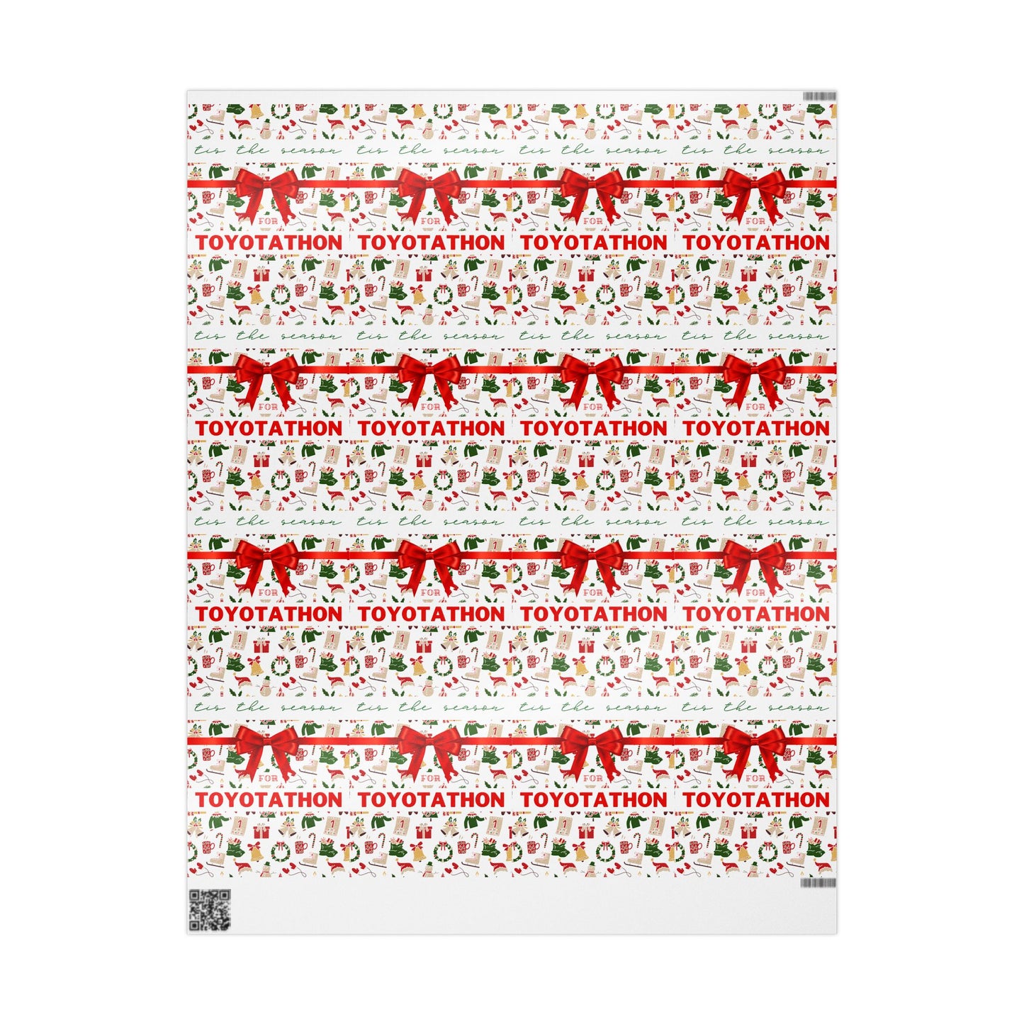 Tis the Season for Toyotathon Holiday Wrapping Paper – Festive Christmas Gift Wrap for Car Lovers