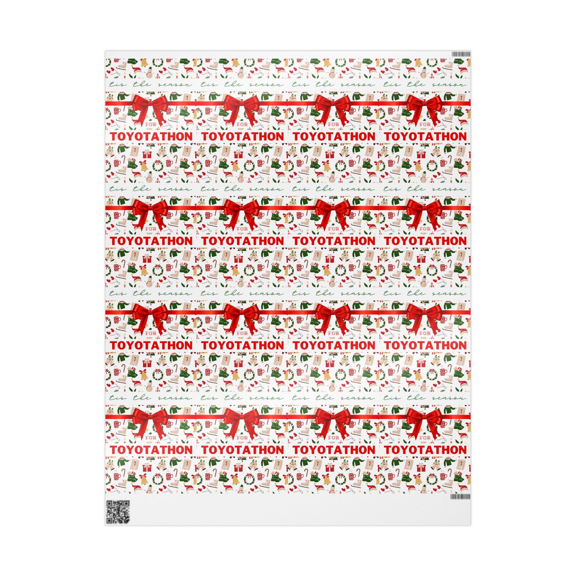 Tis the Season for Toyotathon Holiday Wrapping Paper – Festive Christmas Gift Wrap for Car Lovers