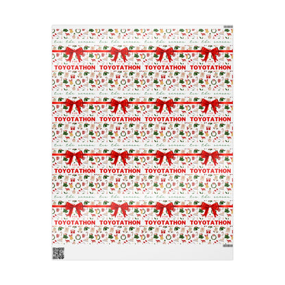 Tis the Season for Toyotathon Holiday Wrapping Paper – Festive Christmas Gift Wrap for Car Lovers