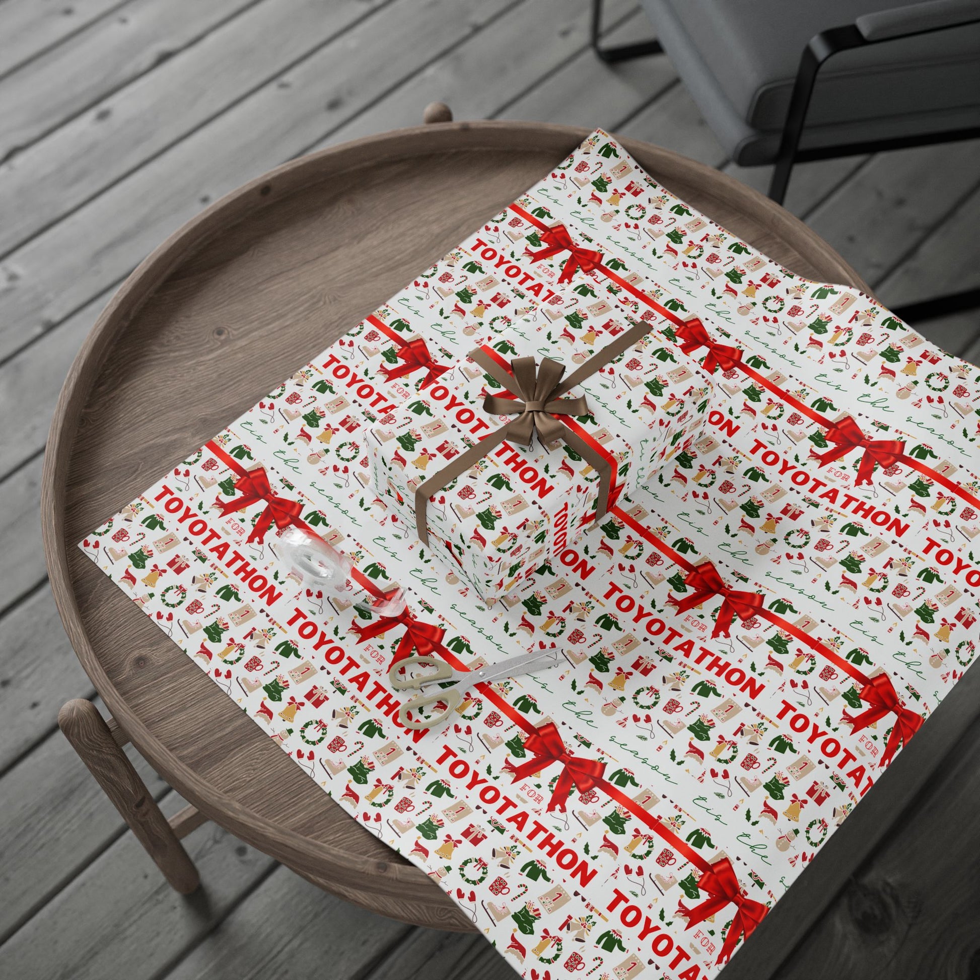 Tis the Season for Toyotathon Holiday Wrapping Paper – Festive Christmas Gift Wrap for Car Lovers