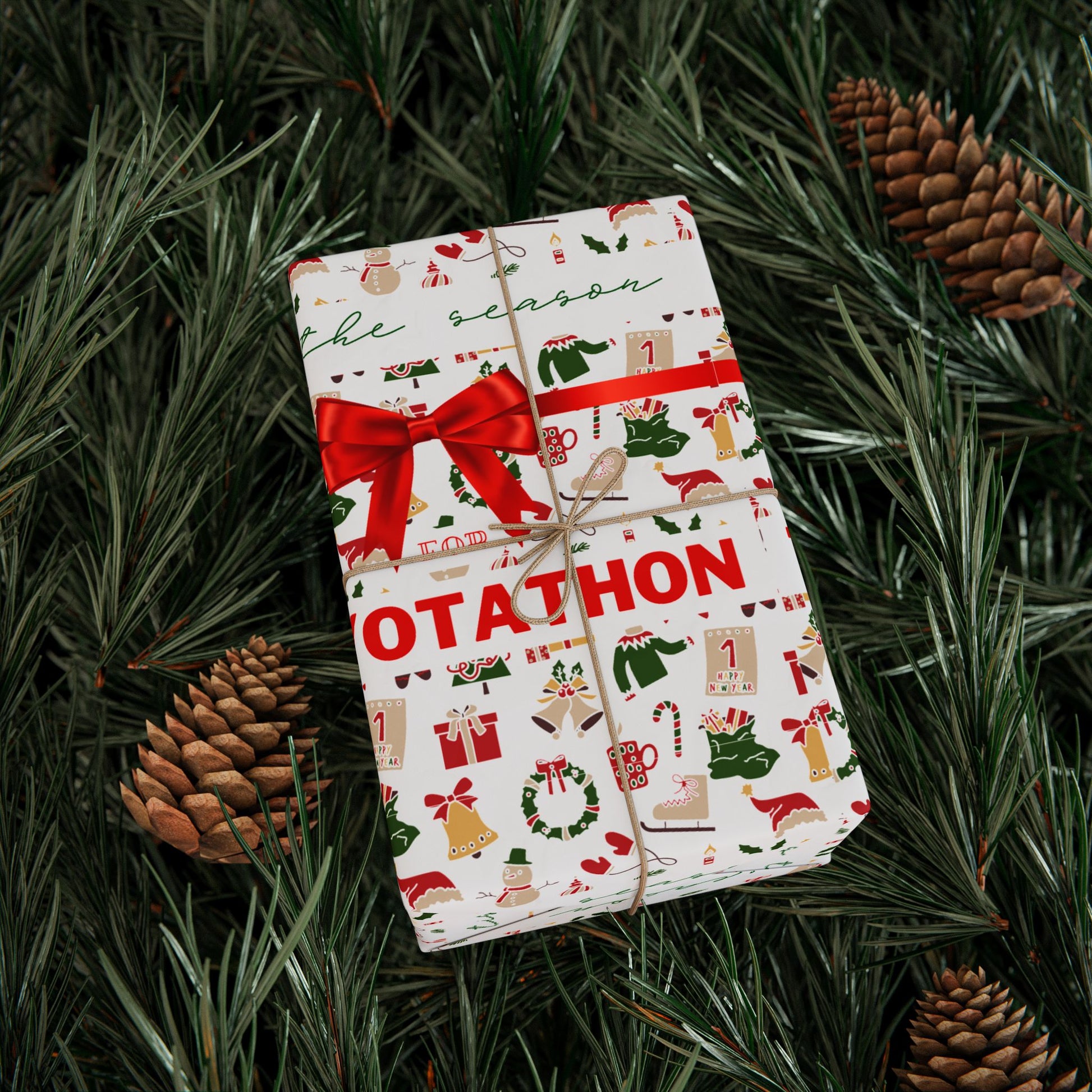 Tis the Season for Toyotathon Holiday Wrapping Paper – Festive Christmas Gift Wrap for Car Lovers