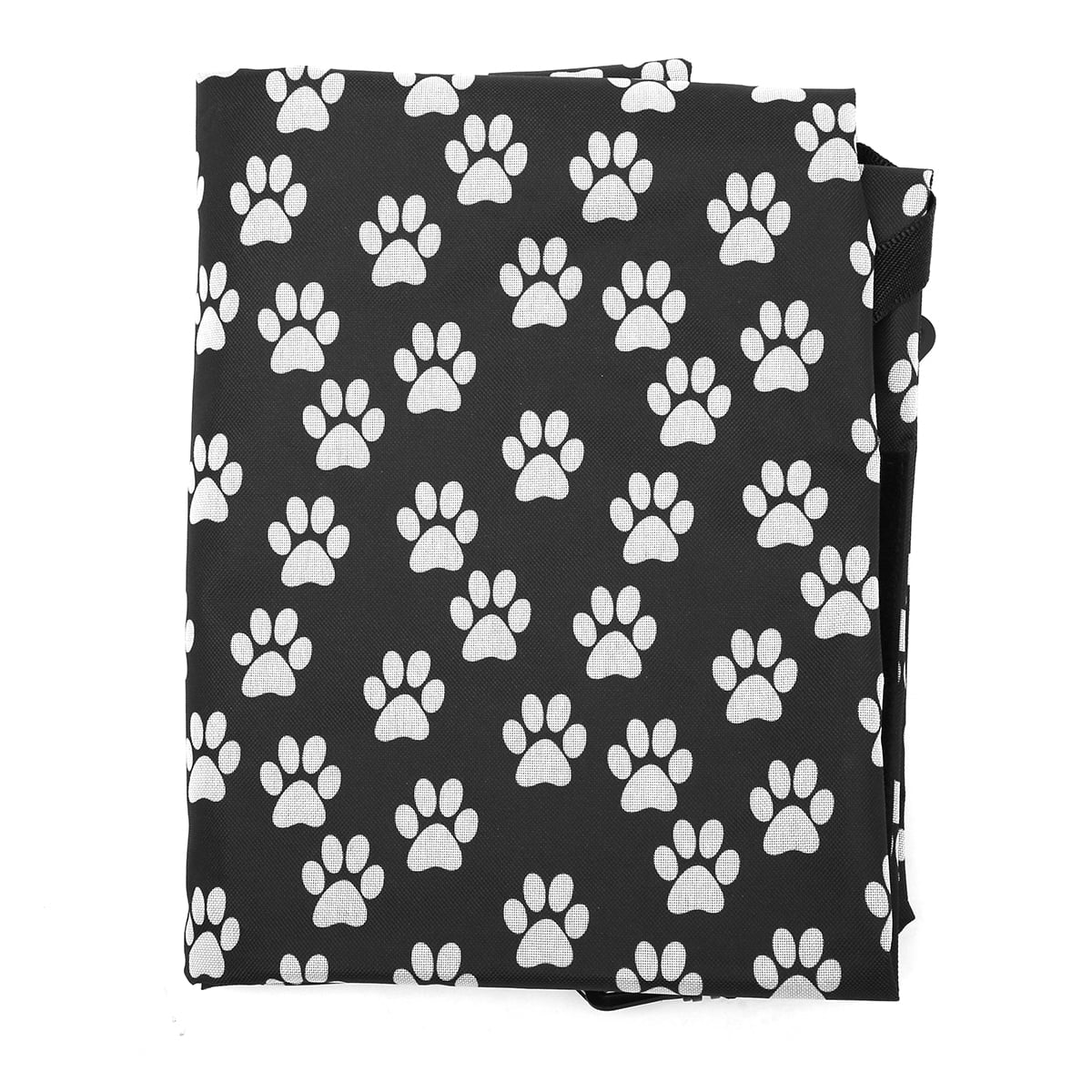 Universal Waterproof Back Car Hammock Pet Protector Cover for Animal Lovers with Paw Print Design