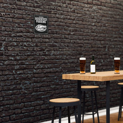 University of Florida Gators Metal Parking Sign, Carbon Fiber Design 8.5x11 Inch